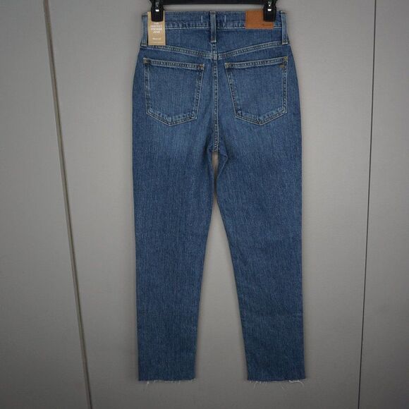 New Madewell The Perfect Vintage High Rise Tapered Leg Jeans size 25 - Picture 3 of 15